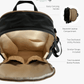 The Daphne Diaper Bag - Onyx - LittleLullabyLoft