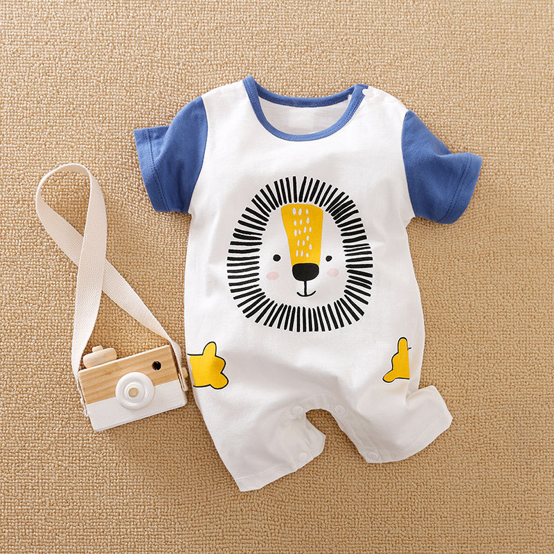 Baby Short Sleeve Casual Onesie for Everyday Comfort