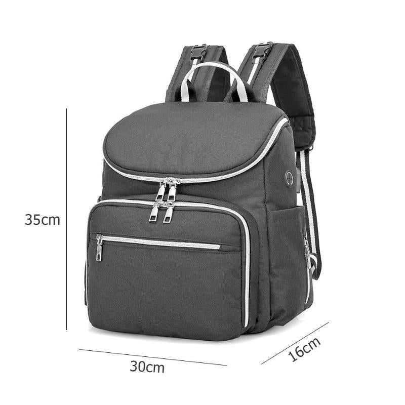 Fashion Waterproof Maternity Diaper Backpack Large Capacity Baby Bag