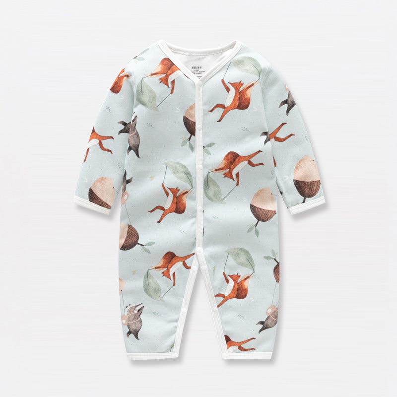 Spring Autumn Baby Romper Soft Infant Bodysuit Clothes