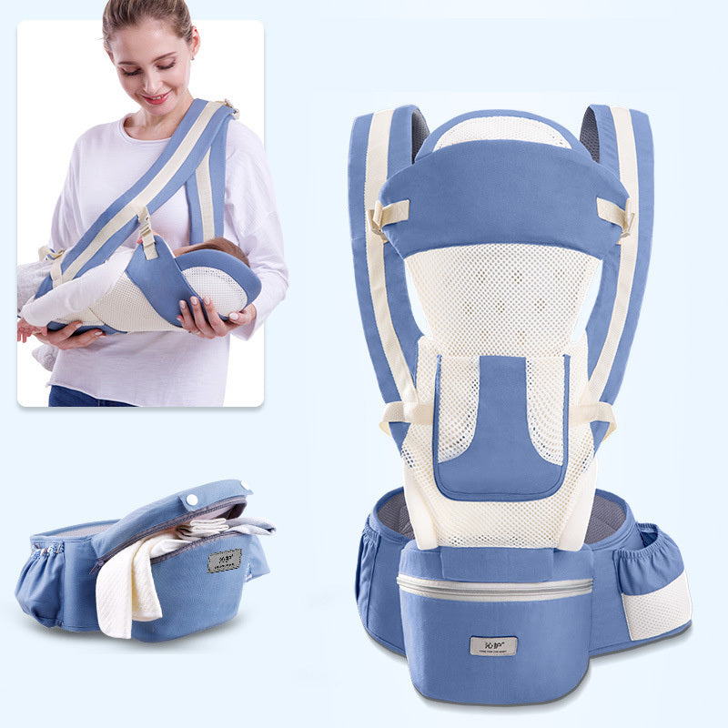 3-in-1 Ergonomic Baby Hipseat Front Carrier Sling