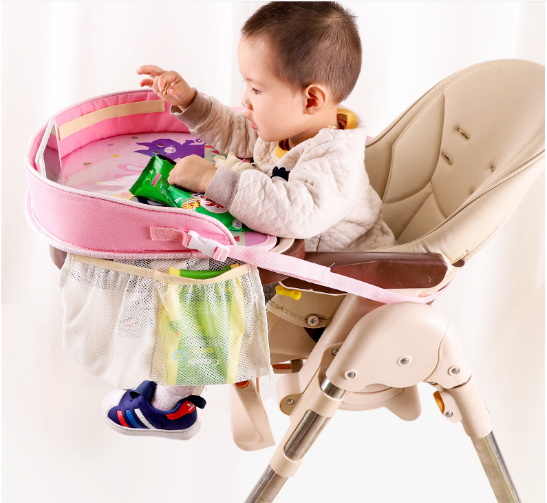 Baby car seat tray table - LittleLullabyLoft