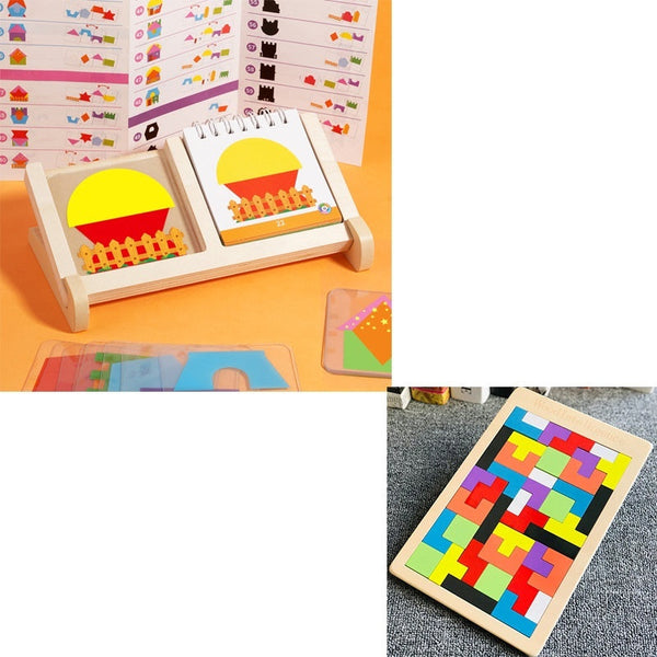 Geometric Building Block Puzzle Toy for Spatial Learning