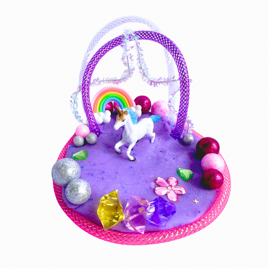 Magic Rainbow Unicorn Playdough Kit - LittleLullabyLoft