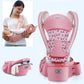 3-in-1 Ergonomic Baby Hipseat Front Carrier Sling - LittleLullabyLoft