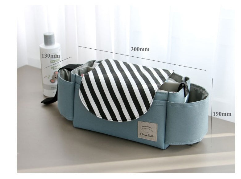 Multifunction Baby Stroller Bag Organizer Maternity Nappy Bag Stroller Accessories Cup wheelchair bag - LittleLullabyLoft