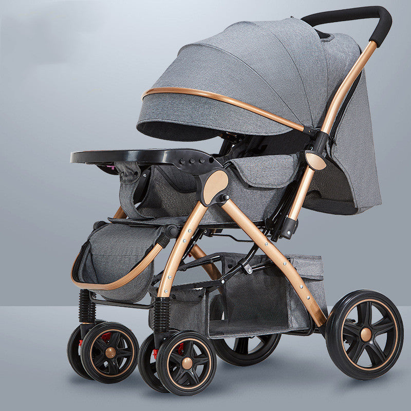 Lightweight Foldable Baby Stroller for Everyday Travel Convenience