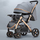 Lightweight Foldable Baby Stroller for Everyday Travel Convenience - LittleLullabyLoft