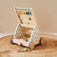 Tiny Land® Versatile Natural Wooden Baby Walker - LittleLullabyLoft