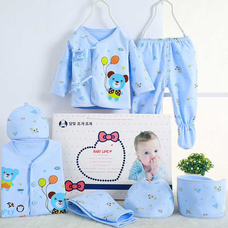 Pure Cotton Newborn Gift Set Maternal and Baby Products - LittleLullabyLoft