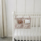 Baby Crib Diaper Caddy Storage Organizer Nursery Room - LittleLullabyLoft