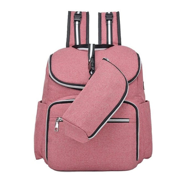Fashion Waterproof Maternity Diaper Backpack Large Capacity Baby Bag