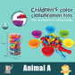 Engaging Rainbow Counting Cognitive Toy Set for Early Childhood Learning