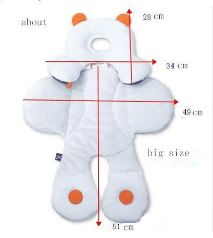 Infant Toddler Baby Head Support Body Support For Car Seat Cover Joggers Strollers Body Support Cushions 1-24M Baby - LittleLullabyLoft