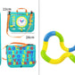 Children's Busy Board Dressing and Buttoning Learning Book Toy - LittleLullabyLoft
