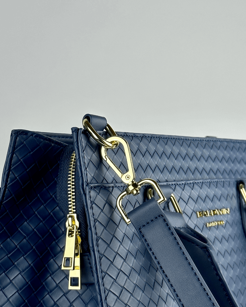 Montrose Diaper Bag Tote Cobalt Stylish Baby Travel