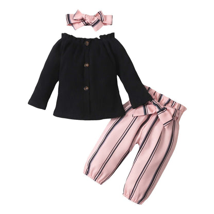 3M-24M Newborn Baby Clothes Set Toddler Girl Outfits - LittleLullabyLoft