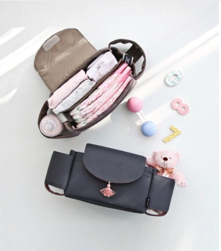 Multifunction Baby Stroller Bag Organizer Maternity Nappy Bag Stroller Accessories Cup wheelchair bag - LittleLullabyLoft