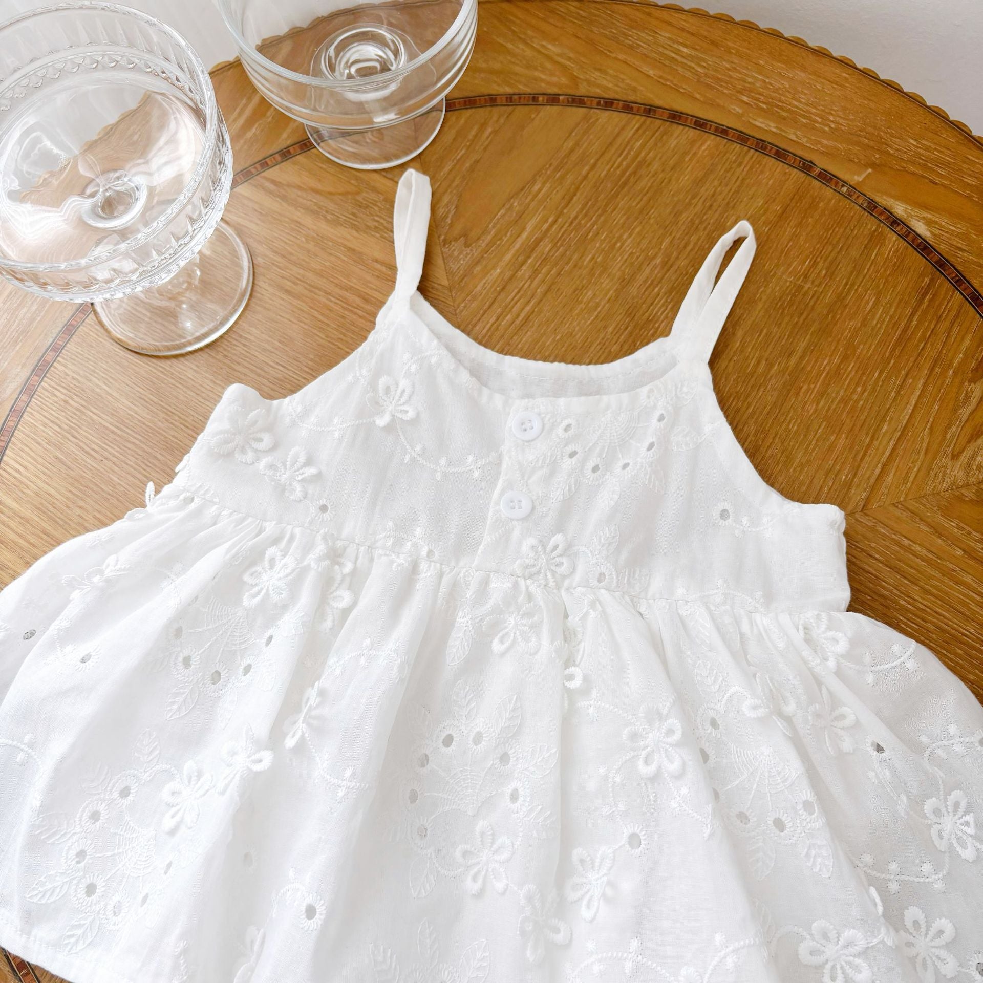 Summer Baby Girl Jumpsuit Soft Gown Outfit