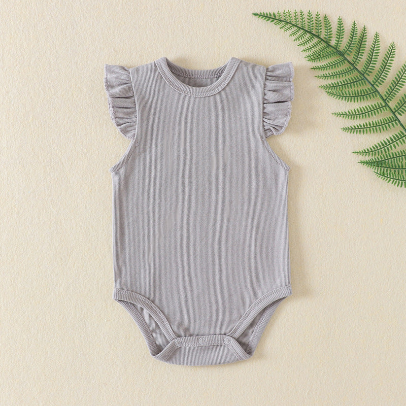 Newborn Baby Girl Onesie Jumpsuit Romper Outfit Set