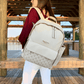 The Daphne Diaper Bag - Sandstone - LittleLullabyLoft
