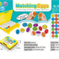 Baby Learning Educational Toy Smart Egg Toy Games Shape Matching Sorters Toys Montessori Eggs Toys For Kids Children - LittleLullabyLoft