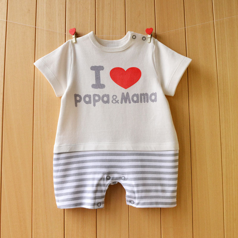 Baby Short Sleeve Casual Onesie for Everyday Comfort