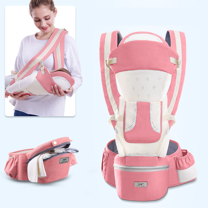 3-in-1 Ergonomic Baby Hipseat Front Carrier Sling