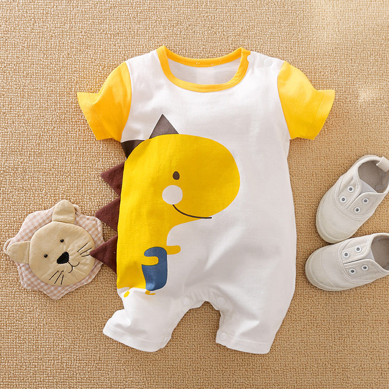 Baby Short Sleeve Casual Onesie for Everyday Comfort
