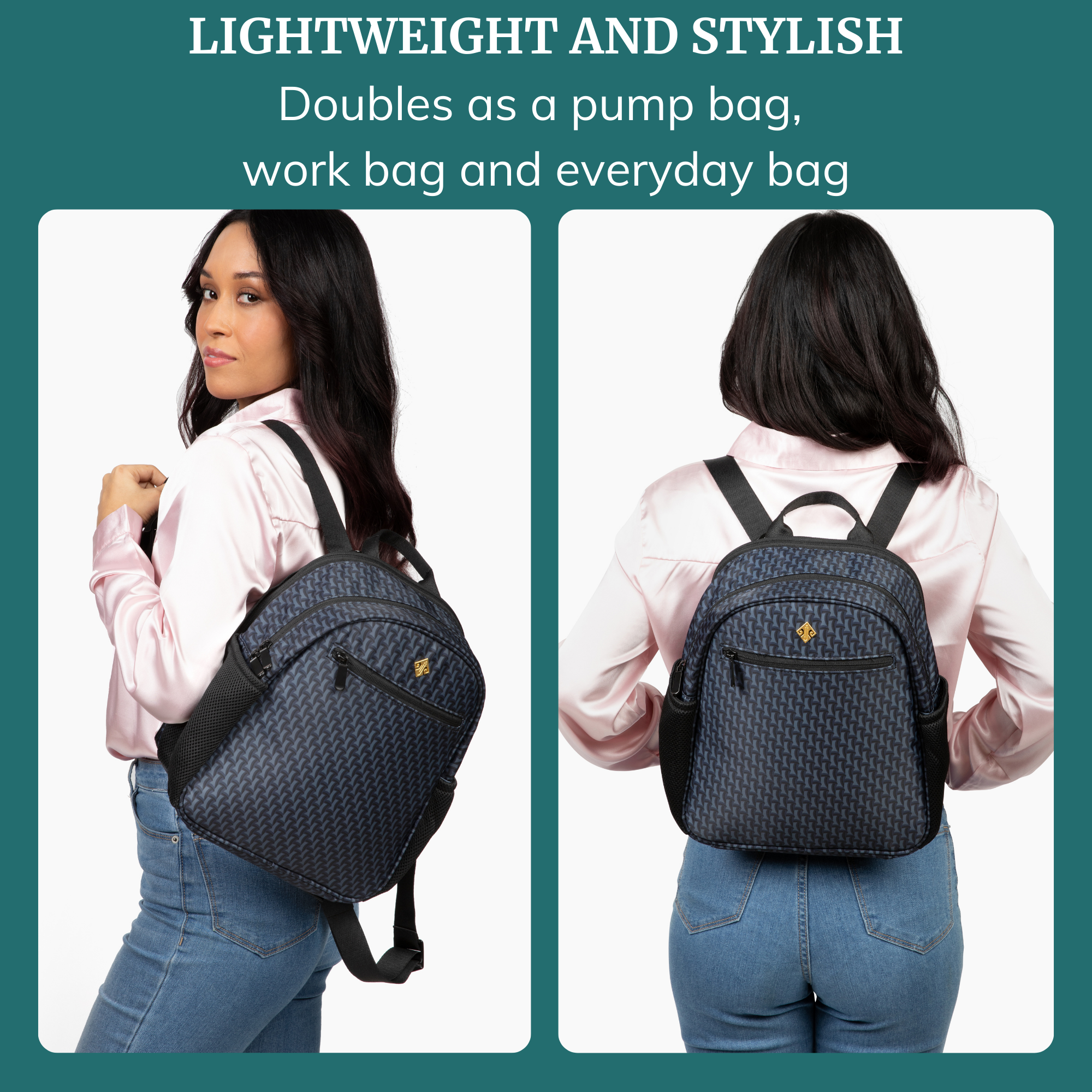 Small Claremont Diaper Bag Backpack Compact Baby Travel