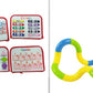 Children's Busy Board Dressing and Buttoning Learning Book Toy - LittleLullabyLoft