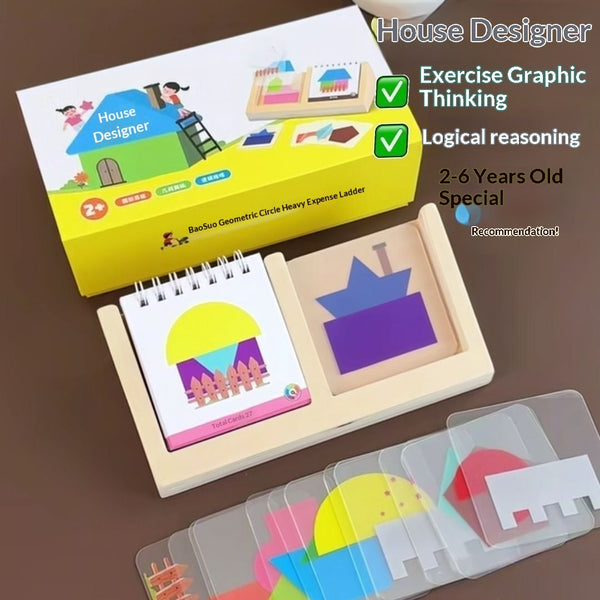Geometric Building Block Puzzle Toy for Spatial Learning