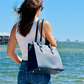 Montrose Diaper Bag Tote Cobalt Stylish Baby Travel - LittleLullabyLoft