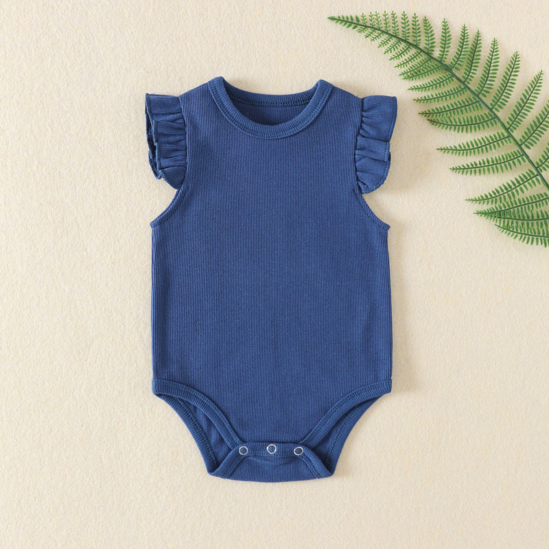 Newborn Baby Girl Onesie Jumpsuit Romper Outfit Set