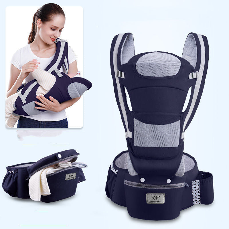 3-in-1 Ergonomic Baby Hipseat Front Carrier Sling