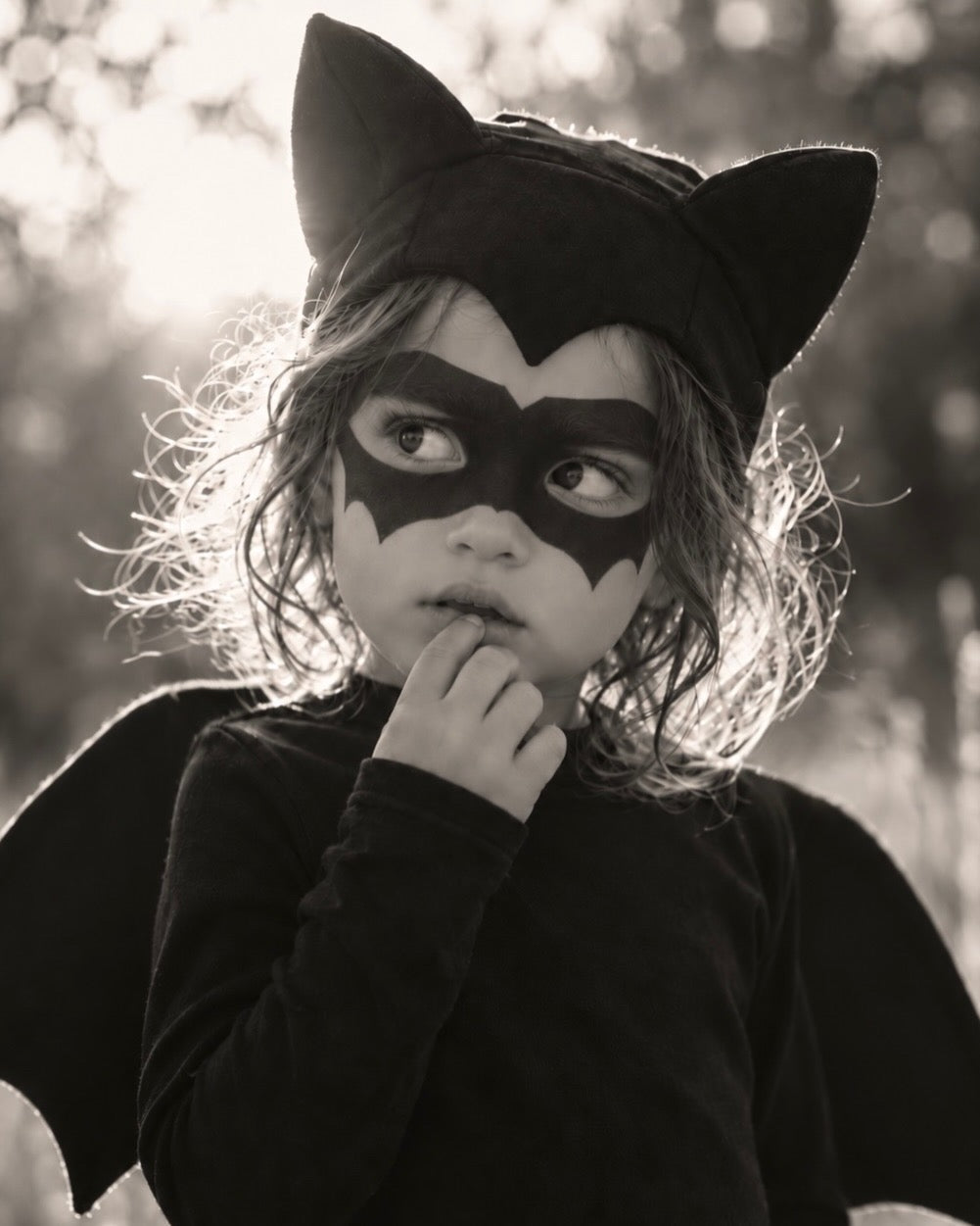 Black Bat Halloween Costume