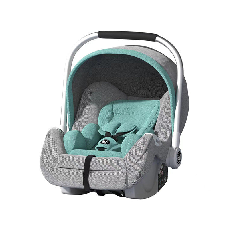 Foldable Portable Baby Car Seat with Carry Basket