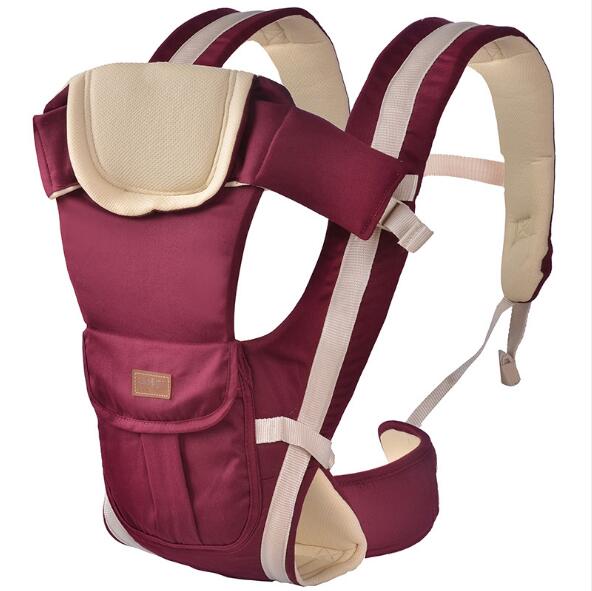 4-in-1 Breathable Baby Carrier Sling Backpack for Infants