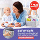 Baby Diaper Caddy Organizer Portable Holder Bag for Changing Table and Car, Nursery Essentials Storage bins 38*23*18cm - LittleLullabyLoft
