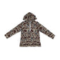 Long sleeves dark brown camo pocket zipper kids boys fall hoodie - LittleLullabyLoft
