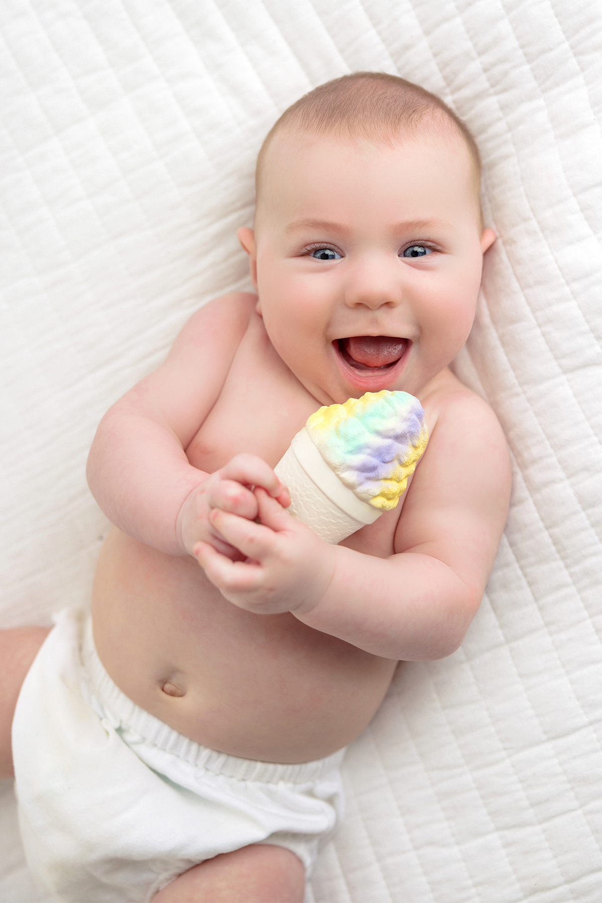 Just Chillin' Snoball Bath Toy & Baby Teether - LittleLullabyLoft