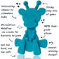Little bamBAM Baby Teething Toy – Cyan - LittleLullabyLoft