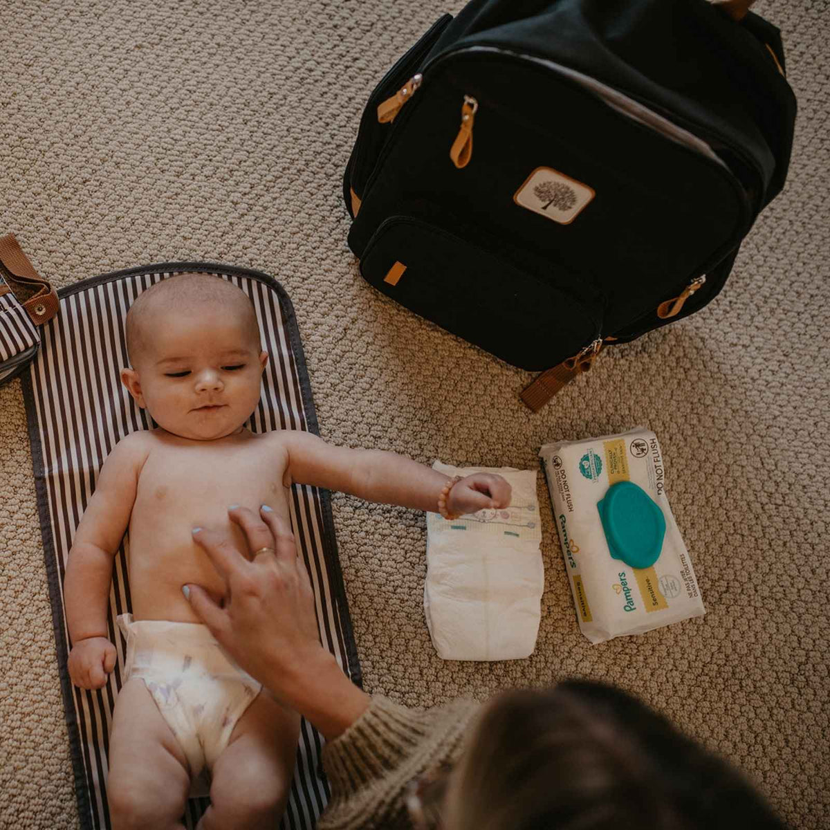 Birch Bag Mini - Diaper Backpack - LittleLullabyLoft