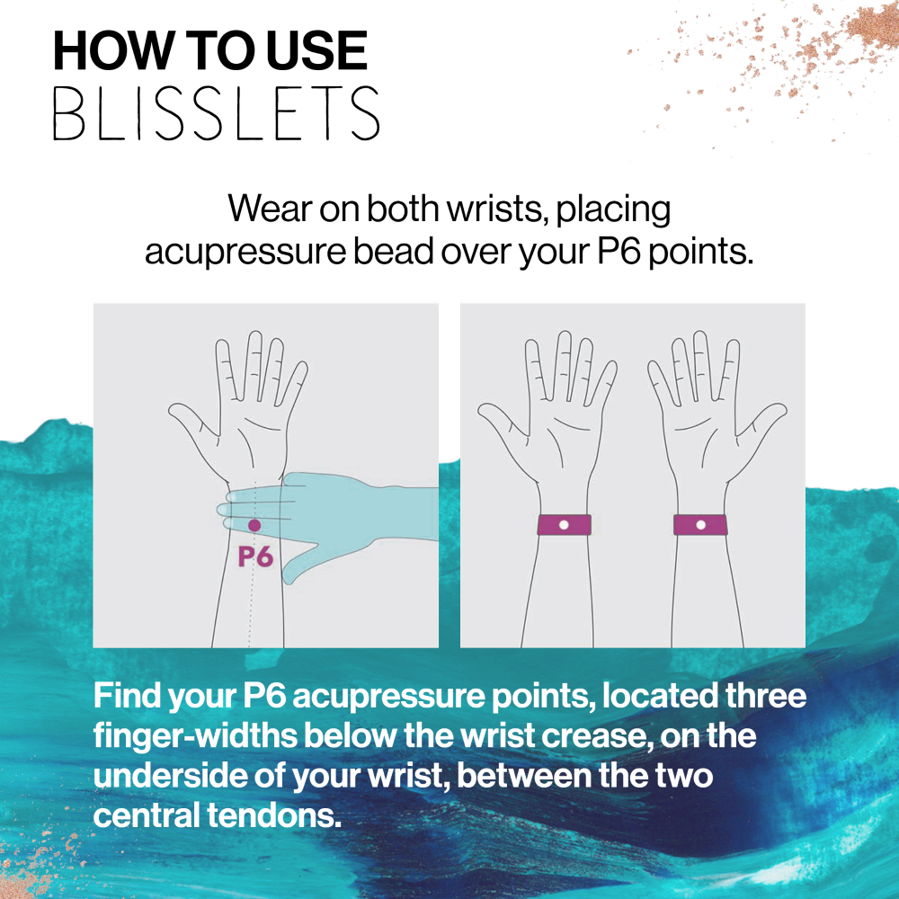 Cecilia Duo Nausea & Anxiety Relief Bracelets - LittleLullabyLoft