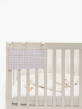 Baby Crib Diaper Caddy Storage Organizer Nursery Room - LittleLullabyLoft