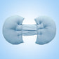U-Shaped Pregnancy Pillow for Belly and Side Sleepers - LittleLullabyLoft