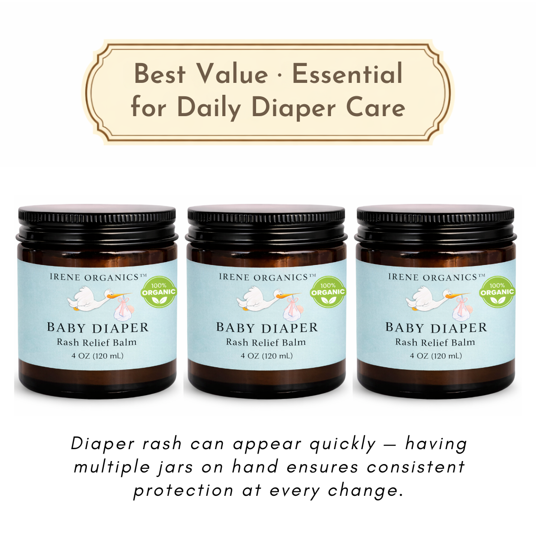 Baby Diaper Rash Relief Balm - LittleLullabyLoft