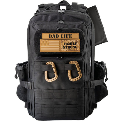 JUG 30L Dad Diaper Bag Backpack - Black - LittleLullabyLoft