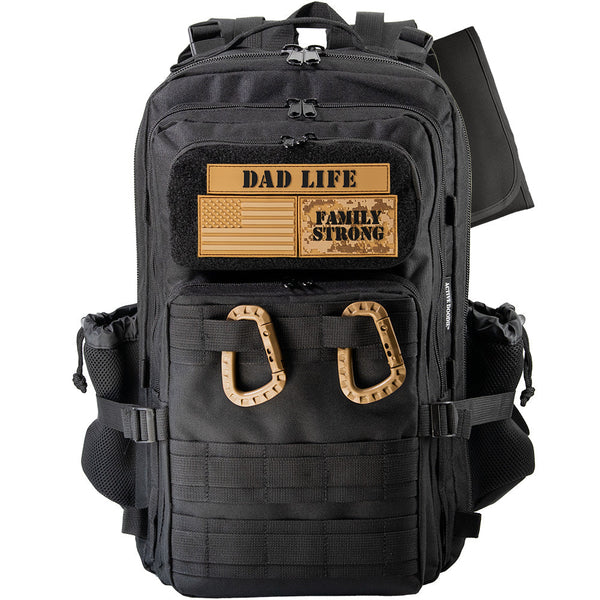 JUG 30L Dad Diaper Bag Backpack - Black