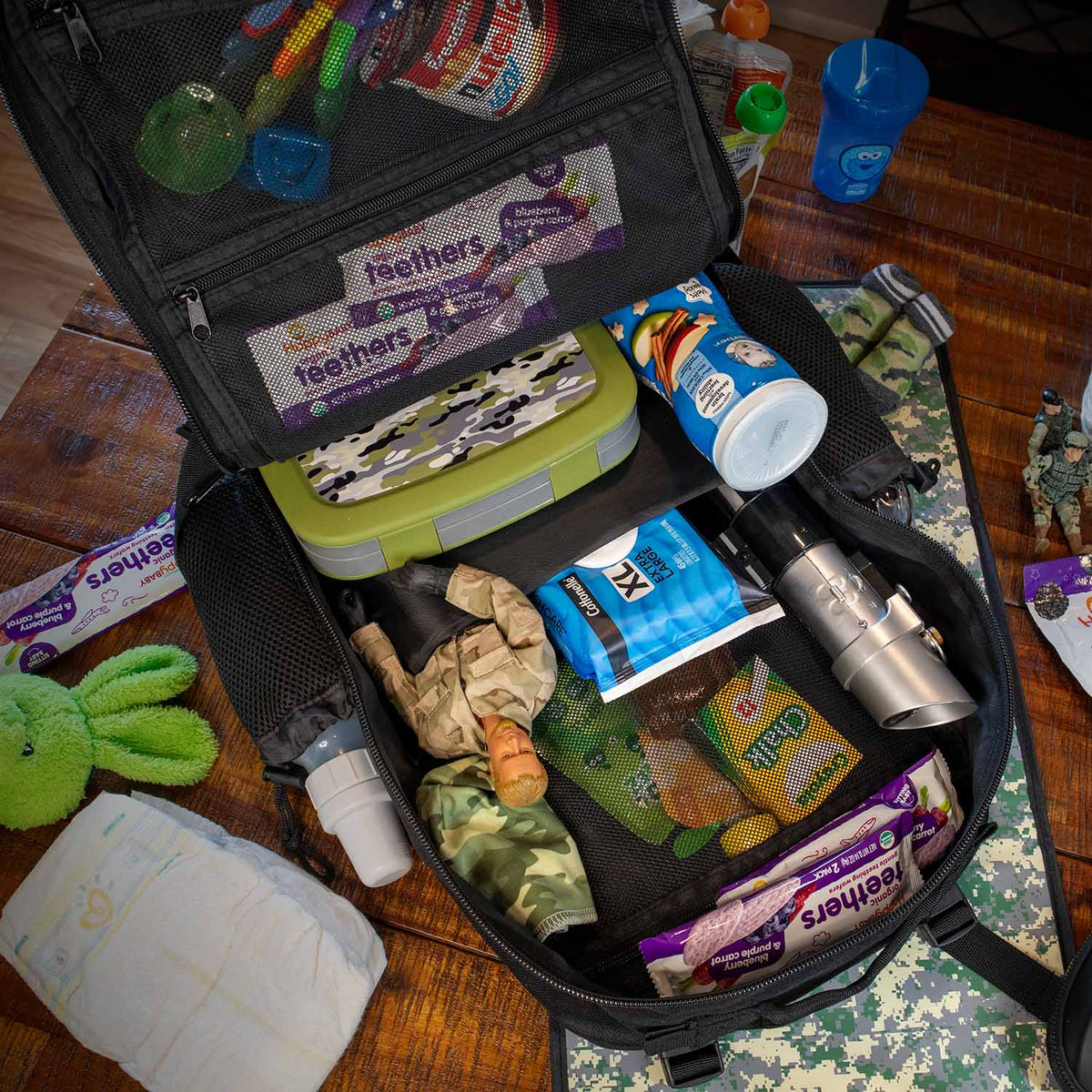 JUG 30L Dad Diaper Bag Backpack Combo Kit - LittleLullabyLoft